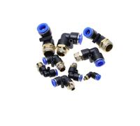 Air Pneumatic Pipe Connector 10mm 8mm 6mm 12mm OD Hose TubeM5 1/8" 1/4" 3/8" 1/2" Male Thread L Shape Gas Quick Joint Fittin NWPNLXEA(12mm OD Hose,3/8")