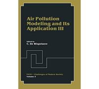 Air Pollution Modeling And Its Application Iii