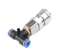 Air pour joint à trois voies pour pistolets à air comprimé camions, remorques Air pour réservoir à travers droit - Raccords pneumatiques C - Soufflets pneumatiques - Joint à 3 voies - Raccord de