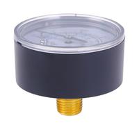 Air pressure gauge 13mm 1/4 bsp thread double scale for air compressor