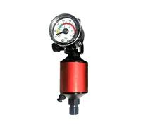 Air Pressure Regulator For Spray Guns, High-pressure Quick-connect Spray Gun With Pressure Gauge At The Gun Tail(Red)