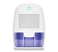 Air Pro Deshumidificateur 600ml Absorbeur D humidite Portable - Mini Deshumidificateur D air Pour La Maison, La Chambre A Coucher, La Voiture, Le Bureau - Demoulant electrique - Blanc Et Pourpre