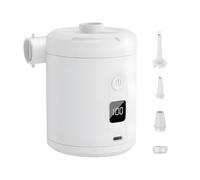 Air Pump for Air Mattress - Rechargeable Quick Fill Automatic Inflator | Inflatable Bed Air Pump - For Travel, Vacation, Outdoor Camping, Sleeping Bed, Swimming Rings, Pool Floats