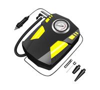 Air Pump For Car - Portable Electric Air Compressor, Versatile Inflation Device with Nozzles, Tire Pump for Cars, Bicycles, Swimming Rings, Sports Balls | Home Garage, Travel Trips, Outdoor Activities