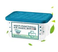 Air Purification Dust Removal Magic Box - 210g Air Purifier | Plant Båsed Odor Dust Absorber No Electricity Silent AirCleaner | Home Office Bedroom Pet Area AirFreshener Device