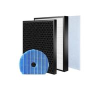 Air Purifier Filter,Compatible For Sharp,Models KC-G40EUW KC-G40EUH-G50EUW-G50EUH，Replament True And Smoke Removal Deization Assembly(1SET and Humidifier)