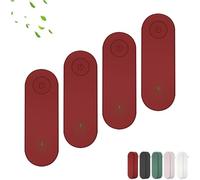 Air Purifier For M0ld, 2026 New Air Purifiers for M0ld, Airs Purifier Plug in with Replacement Filter, Suitable for Bedrooms, Toilets, Closets, Pet Room (Red,4PC)
