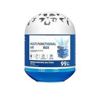 Air Purifier - Odor Absorbing Freshener, Silent Dust Removing Air Cleaner Box with Natural Deodorizing Mineral Blend, Electricity Free Indoor Purification Solution, Ideal for Home Bedroom