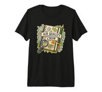 AIR Quality Crew Observation des lichens T-Shirt Haut de Gamme
