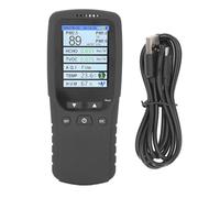 Air Quality Monitor 2.8 Inch LCD Screen Detector Temperature Humidity PM2.5 PM1.0 PM10 for Room Office