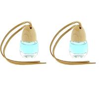 AIR SPA Flacon Parfum Désodorisant À Base D'Huile Essentielles Zen 190421, Bleu (Lot de 2)