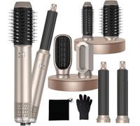 Air Styler 6 In 1, 1000W Hair Styler Avec Seche Cheveux, Boucleur a Air, Brosse Soufflante, Brushing Brosse Soufflante, Brosse Lissante Cheveux, Magic Styler pour Sécher Patent Nr: 015025145-0001