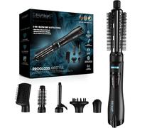 Air Styler Brosse Coiffante à Air Chaud - Brosse Soufflante 6 en 1, Brosse Sèche-Cheveux Rotative pour Brushing Volume, Boucles, Ondulations, Lissage et Séchage Rapide - 6 Accessoires