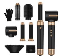 Air Styler Hair Styler 7 EN 1, UKLISS 1400W Seche Cheveux Brosse Soufflante, Boucleur a Cheveux, Brosse Coiffante Chauffante, Diffuseur, 110000 TR/MIM, Pour Lisser, Boucler les Cheveux