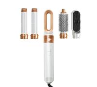 Air Styler Pro - AllStyle Pro Brosse Soufflante Et Air Styler, Avec Seche Cheveux Boucleur, Airbrush Cheveux, Airbrush, Brosse Lissante, Convient A Tous Les Types De Cheveux (Gris)