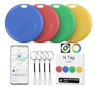 Air Tag Android, Traceur Localisateur D’Objets Bluetooth, Air Tracker Tag Fonctionne avec l’app Google Localiser (Uniquement Android), Android Smart Traceur Tag pour clés,Animaux, Bagages