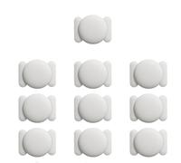 Air tag Traceur Localisateur D’Objets Bluetooth, Android Traceur magnétique caché pour Voiture sans Frais mensuels, GPS Tracker pour Enfants Animaux avec Goo- gle Find My Device no SIM (1 Blanc)
