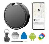 Air Tags pour Android, Air Tags - 1 lot Android, étiquettes de suivi d'air avec 1 étui, autonomie de 2 ans, traqueurs Google Find pour l'application Google Find Hub, étiquettes de suivi de bagages