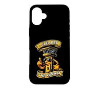 Air Traffic Controller I Cleared The Runway Coque pour iPhone 16 Plus