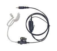 Air Tube Oreillette Casque avec Micro PTT pour Motorola,CLP1010e,CLP1040e,CLP446e,Kit de Radio Surveillance,Écouteur - Type Ductal