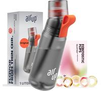 air up® Coffret découverte gourde Twist Pro avec 5 pods I Gourde 600 ml I Arômes sans sucre I Passe au lave-vaisselle, sans BPA I Couleur : gris