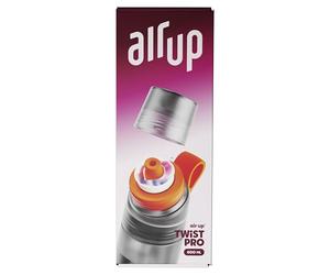 AIR UP Gourde 600 ml Oeiginale 3 Pod offerte | la couleur vous le choisissez | (gourde Gen 2, gris anthracite, 600 ml + 3 Pod)