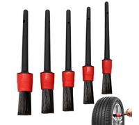 Air Vent Cleaning Brush, Leather Upholstery Cleaning Brush, Automotive Cleaning Brush Set, Car Detail Brushes for Wheels, Car Brush Set for Seats, Car Cleaning Tools, Detail Brush Set for Cars