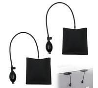 Air Wedge Pump, Coussin D'air de Levage, Cale Gonflable, Coussin de Montage Pompe à Air, Coussin D'air de Levage Gonflables Outils, Pour Pose de Fenêtre, Volets, Portes, 2 Pièces, Noir
