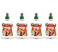 Air Wick Active Fresh Lot de 4 recharges de spray automatiques sans aérosol 228 ml - Punch d'hiver fruité