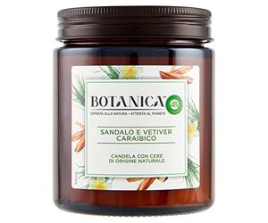 Air Wick Airwick Bougie parfumée 1 bougie santal & nétiver caraïbes 205 ml