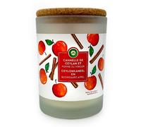 Air Wick Bougie d'ambiance parfumée Pomme au four & bâtons de cannelle, 185 g