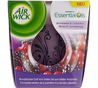 Air Wick Bougie Parfumée Bien-être Fleur de Mûre & Cranberry105g
