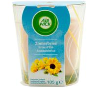 Air Wick Bougie Parfumée BRISE D'ÉTÉ 1 x 105g Désodorisant