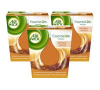 Air Wick Bougie Parfumée Huiles Essentielles Anti-Tabac, Lot de 3
