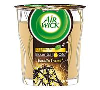 AIR WICK Bougie Parfumée Huiles Essentielles Edition Limitée Vanille Gourmande - Bougie 105g