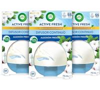 Air Wick Decosphere - Ambientador Casa Para Baño, Con Aroma A Mango Y Lima - Pack De 3