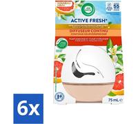 Air Wick Decosphere - Diffuseur de parfum - Pamplemousse & Fleur d'oranger - 75 g - Pack avantage - 6 pièces