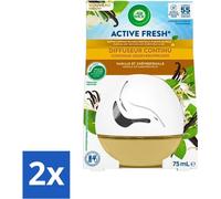 Air Wick Decosphere - Diffuseur de parfum - Vanille & Chèvrefeuille - 75 ml - Pack avantage - 2 pièces
