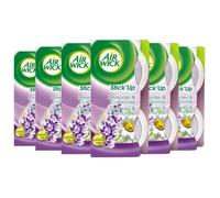 Air Wick - Désodorisant Maison Continu 2 in 1 Stick'Up Lavande - 2 pièces, Lot de 6