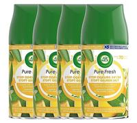 Air Wick Désodorisant Recharge Freshmatic Fleurs de Citronnier Rafraichissant - Lot de 4 x 250 ml