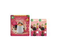 Air Wick Diffuseur Huiles essentielles Brume Parfumée Vanille & Framboise - Diffuseur + 3 recharges