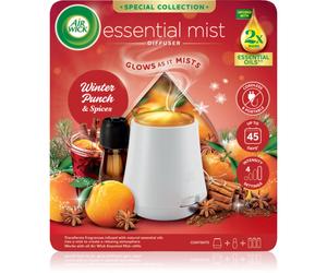 Air Wick Essential Mist Winter Punch & Spices diffuseur d'huiles essentielles avec recharge + pile 20 ml