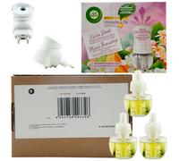 Air Wick Flacon de Parfum Sommervergnügen Set 1 x 3 Recharge + 1 Prise Prises