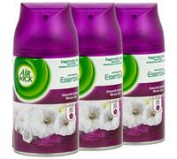 Airwick Recharges pour désodorisant automatique Freshmatic Max 250 ml Pack 3 Satin Lisse et Lys Lune
