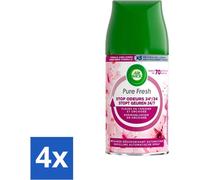 Air Wick Freshmatic - Recharge de désodorisant - Fleurs de cerisier asiatiques - 250 ml - Pack avantage - 4 pièces