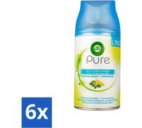 Air Wick Freshmatic - Recharge de désodorisant - Huiles essentielles pures rafraîchissantes - 250 ml - Pack avantage - 6 pièces