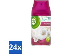 Air Wick Freshmatic - Recharge de désodorisant - Lys & Satin - 250 ml - Pack avantage - 24 pièces