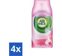 Air Wick Freshmatic - Recharge de désodorisant - Orchidée sauvage - 250 ml - Pack avantage - 4 pièces