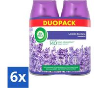 Air Wick Freshmatic - Recharge de désodorisant - Pure Fresh Lavande - Bundle - 2 x 250 ml - Pack avantage - 6 pièces