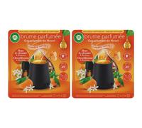 Air Wick Lot De 2 Diffuseurs Huiles Essentielles Brume Parfum¿E Citronnier Diffuseur + 1 Recharge